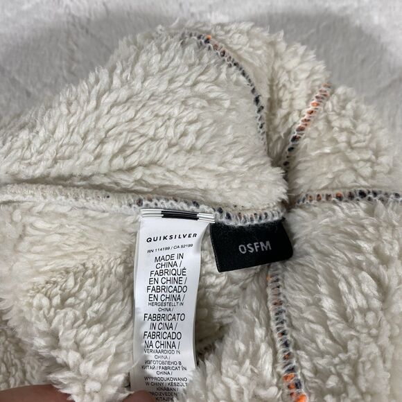 Quiksilver Cookie Moose Caribou Youth Kids Toboggan Beanie Hat Sherpa Lined NWT - Picture 6 of 6